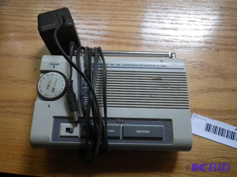weather radio...