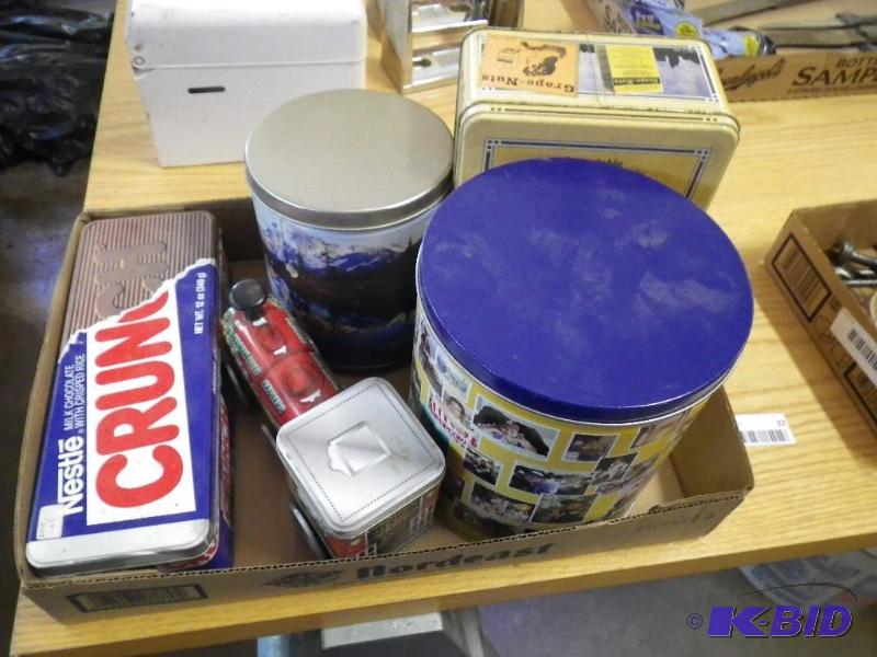 collector tins...