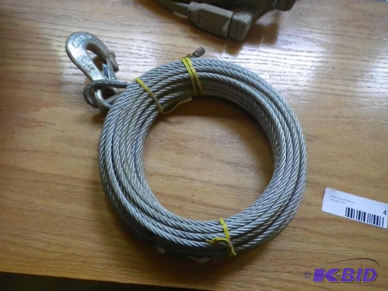 Cable with clasp end...
