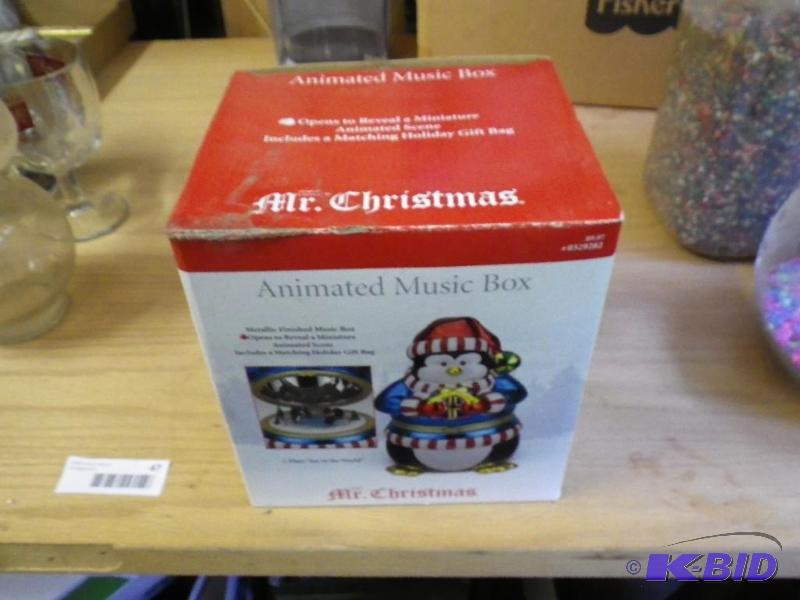 animated music box...