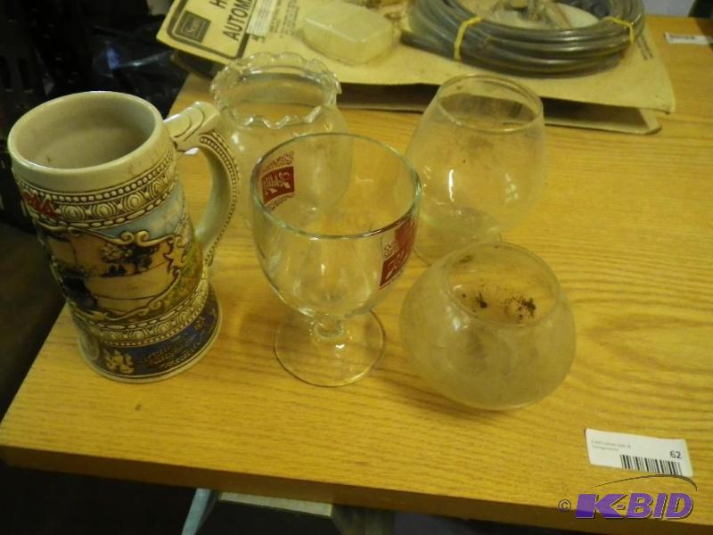 glassware...
