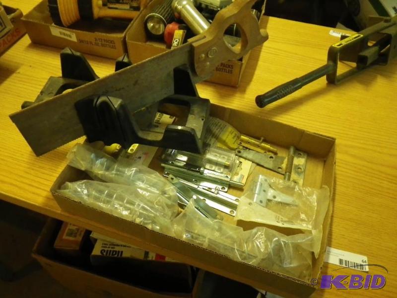 latches and miter saw...