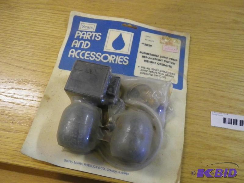 sump pump switch...