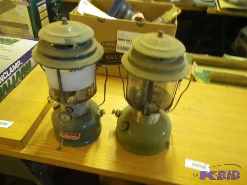 coleman lanterns...