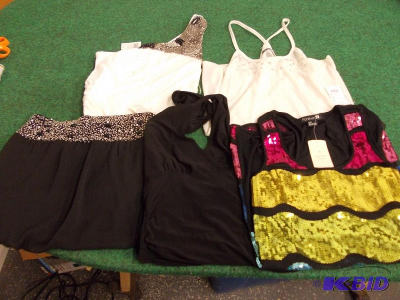 5 Dressy Tanks Size SM...