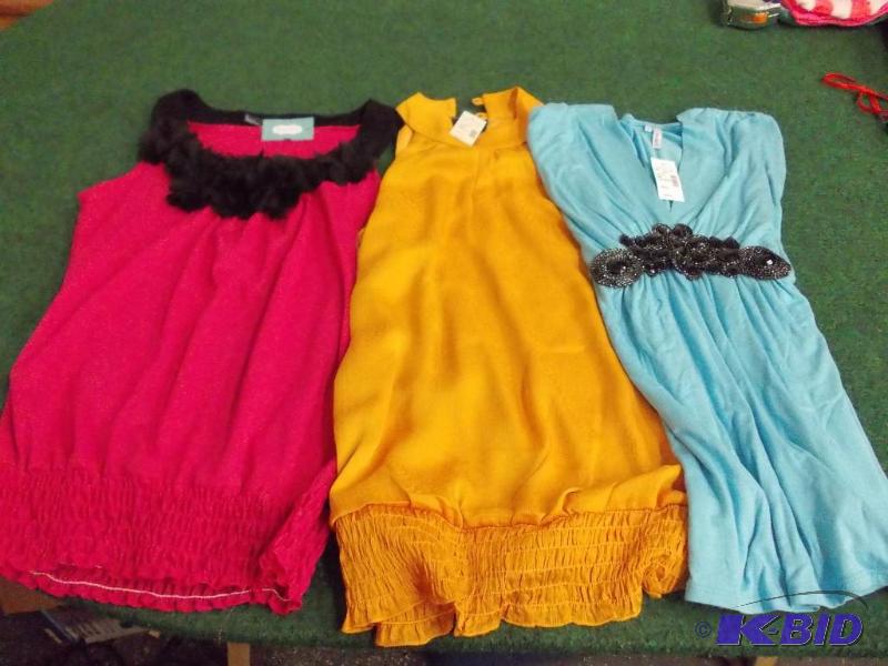3 Dress Tops New With Tags Size SM...