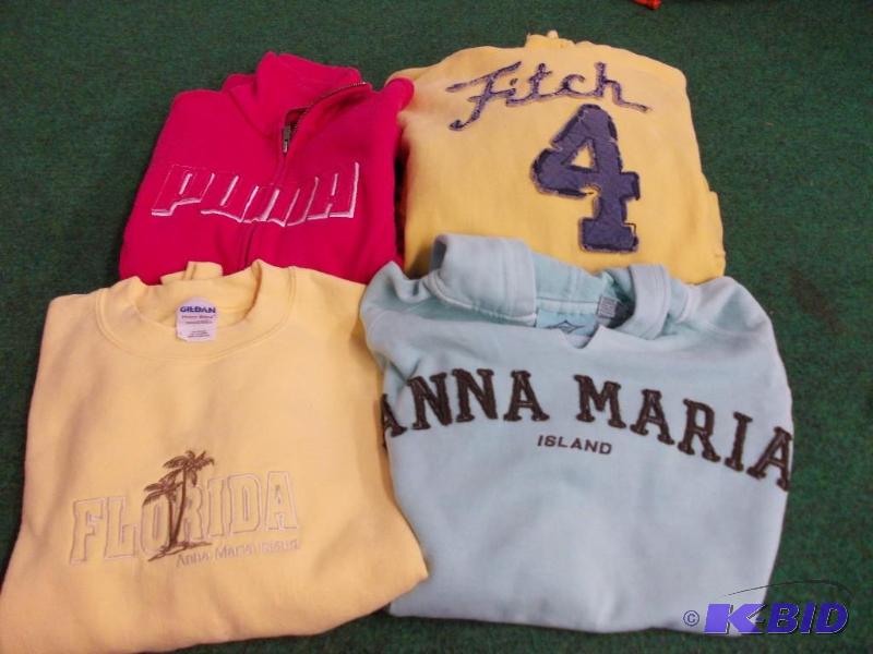4 Sweatshirts Size SM...