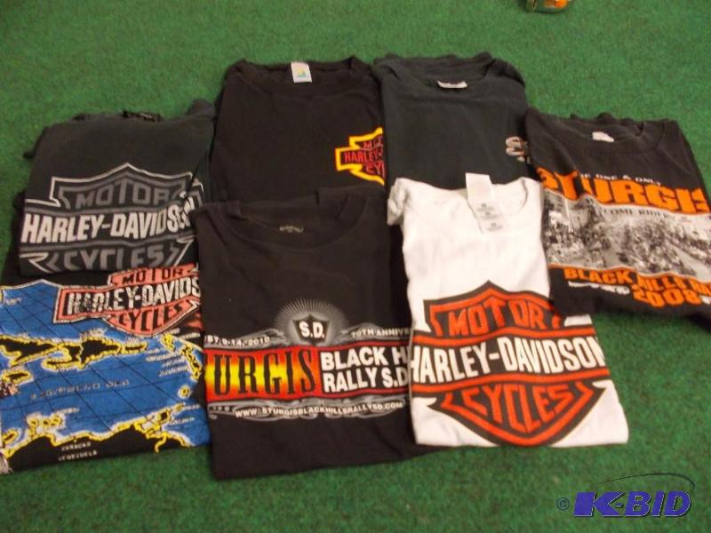 Box Lot of Harley Davidson and Stur...