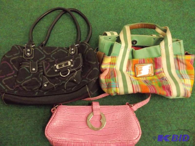 3 Handbags (1 Tommy Hilfiger)...