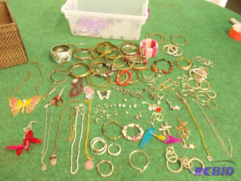 Lot of Bracelets, Necklaces, Pierce...