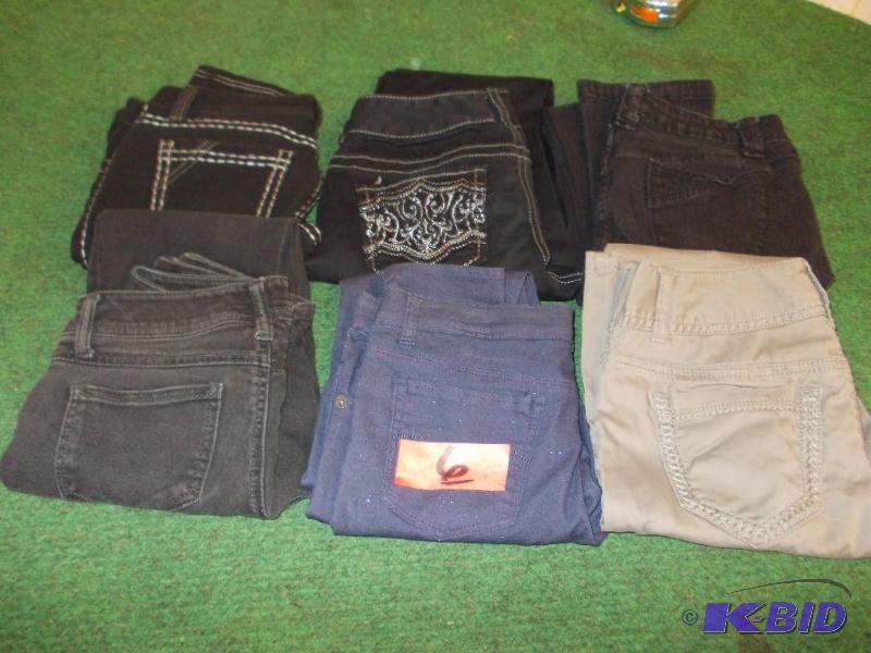 6 Pairs of Skinnies Sizes1-3...