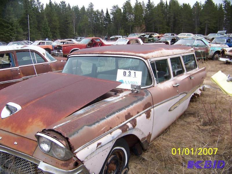 58 Ford with Thunderbird Specail motor