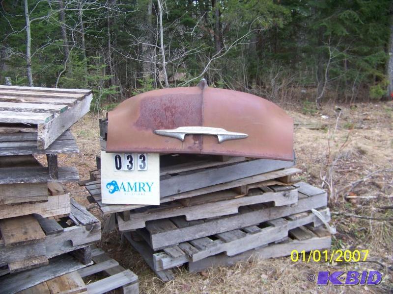 60s Chev pickup hood