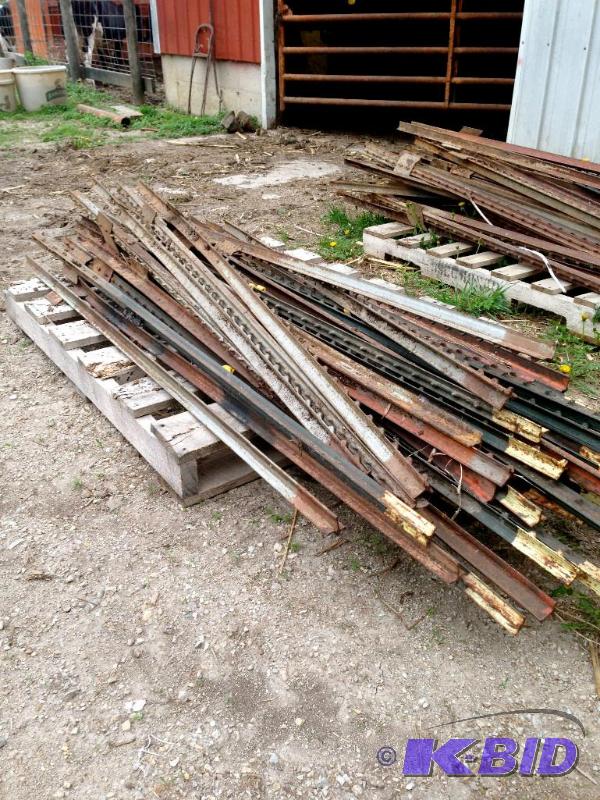 43 fence posts