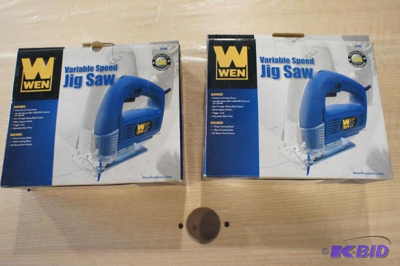 lot 11 image: New in box Wen Variable Speed Jig S...