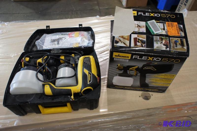 lot 16 image: Wagner 570  Paint Sprayer. Total (...