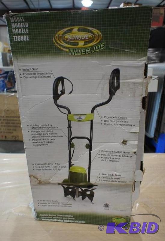 lot 22 image: Sun Joe  Tiller Joe. Untested  So...