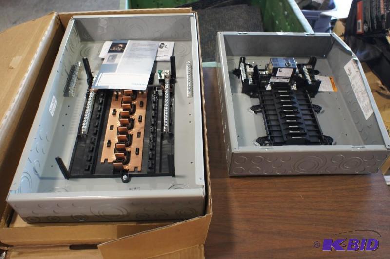 lot 40 image: 125 amp new in box fuse box & 1...