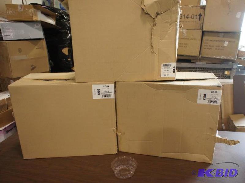 lot 86 image: Plastic Containers  No lids 5.5&q...