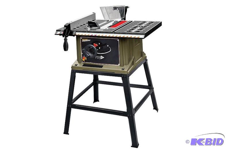 lot 9 image: Rockwell 10 Table Saw with Stand
