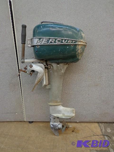 lot 12 image: Mercury Kiekhaefer Lightening Outbo...