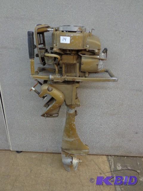 lot 14 image: Model J8&nbspOutboard Boat Motor S...