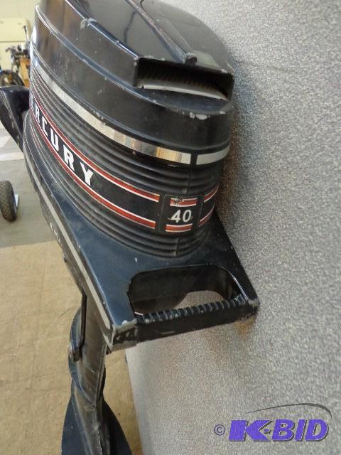 Mercury 4 HP Kiekhaefer Outboard Bo... | North Auctions Honda's, Boat