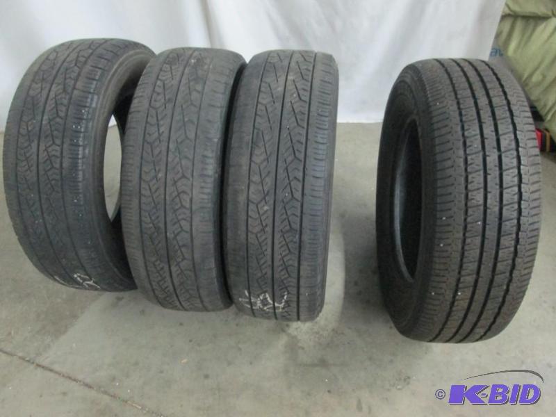 Four Used Tires