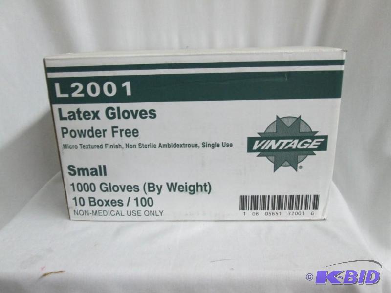 Vintage Latex Gloves - Small