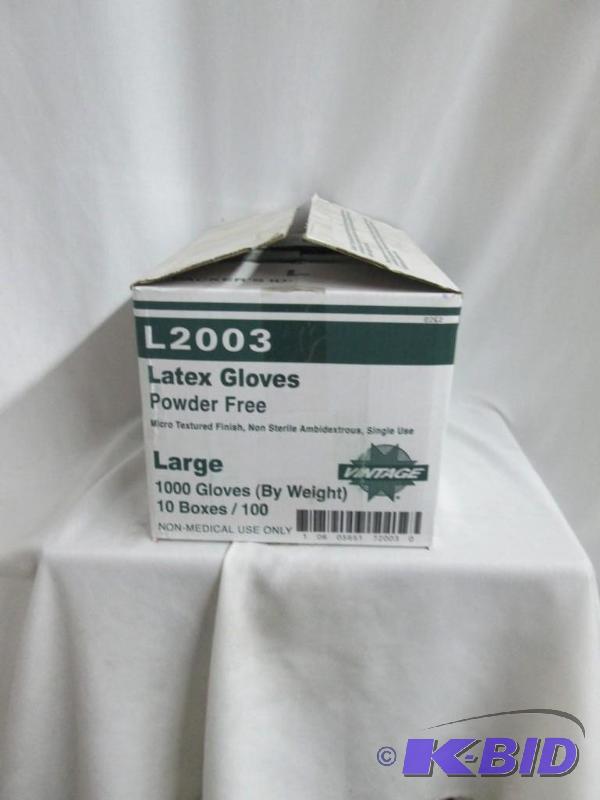 Vintage Latex Gloves - Large