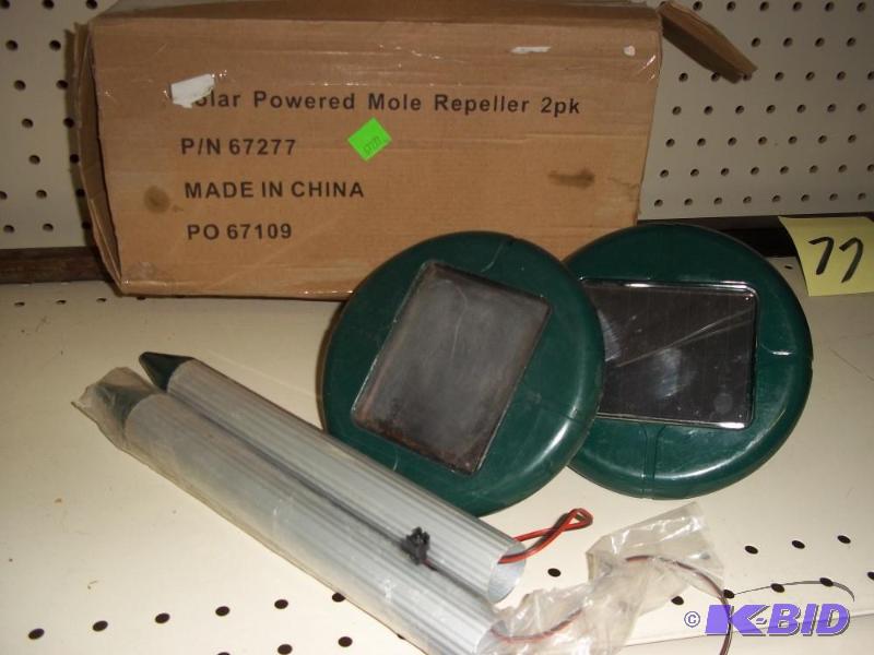 New Solar Powered Mole Repeller 2pk...