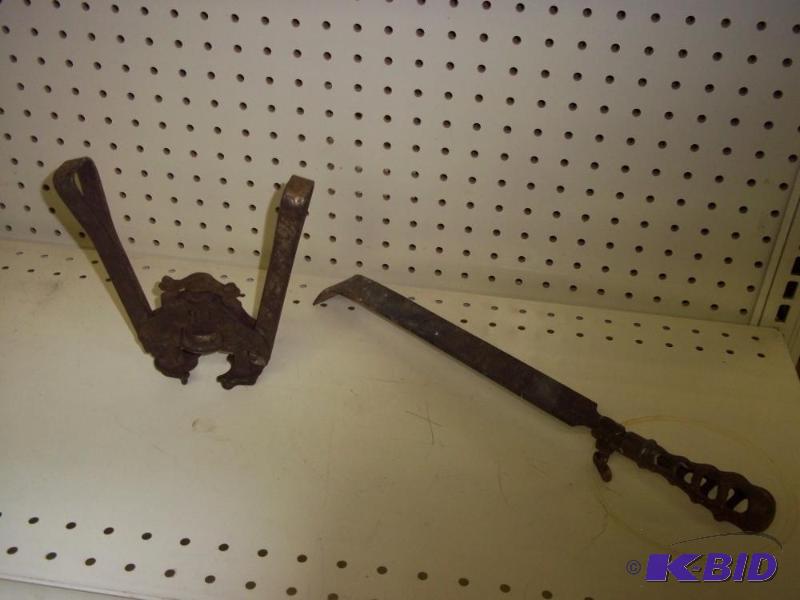 Antique Bottle capper and rasp...