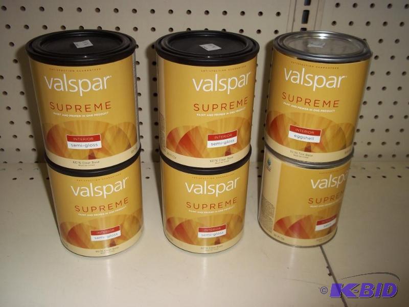 6 Quarts of interior Paint...