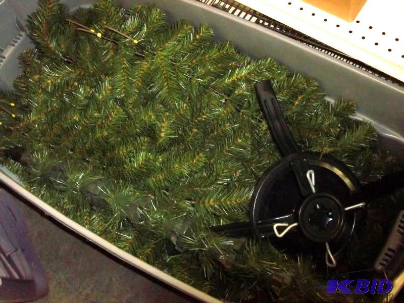 Christmas Tree with storage tub...