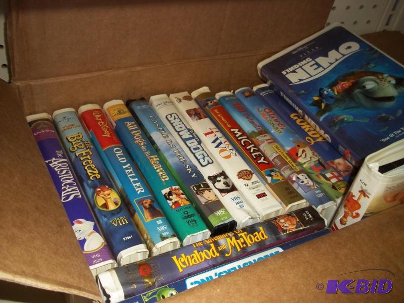 Assortment of VHS Childrens Movies...