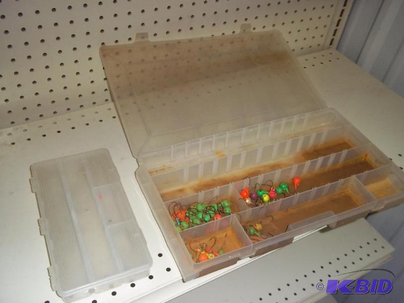 Fishing Hooks with tackle boxes...