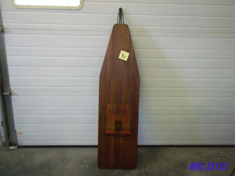 Antique Keller Wood Ironing Board...