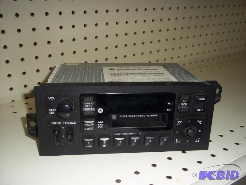 Chrysler Car AM  FM CD Radio...