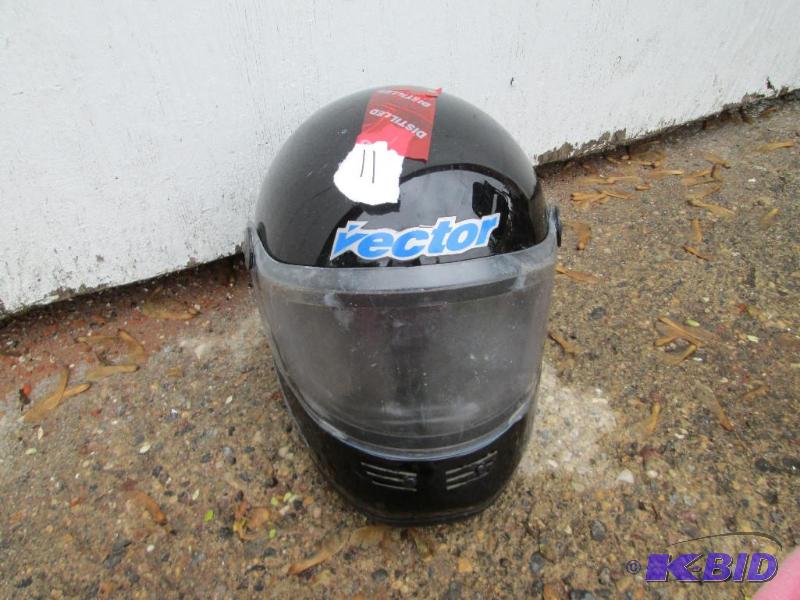 lot 11 image: Vector motorcycle helmet...