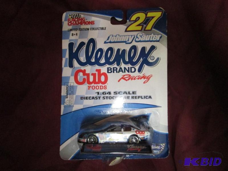 lot 155 image: NASCAR Johnny Sauter 164 scale car...