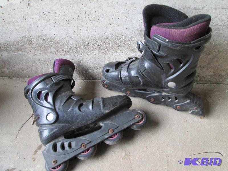 lot 28 image: Trans8 Size 9 roller blades, just i...