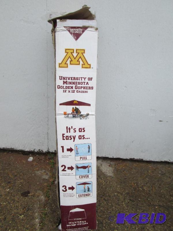 lot 4 image: University of Minnesota 12 x 12 foo...
