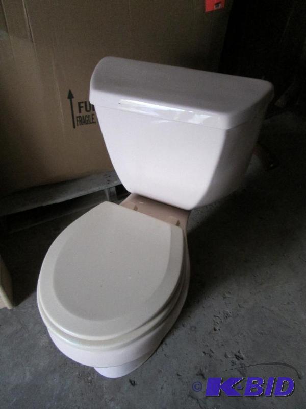 lot 42 image: Toilet, cleaned and sanitized...
