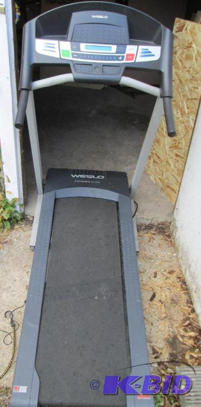 lot 46 image: Weslo Cadence treadmill, folds up a...