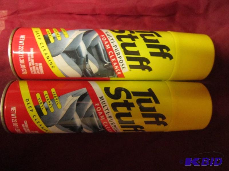 lot 62 image: 2 large cans of Tuff Stuff cleaner ...