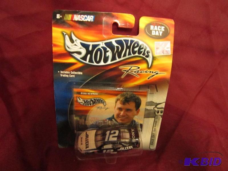 lot 70 image: NASCAR Hot Wheels Ryan Newman car...