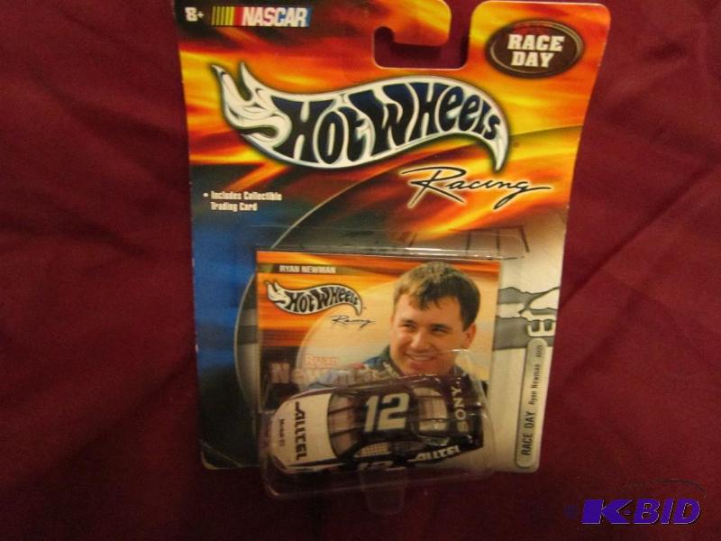 lot 72 image: NASCAR Hot Wheels Ryan Newman car...