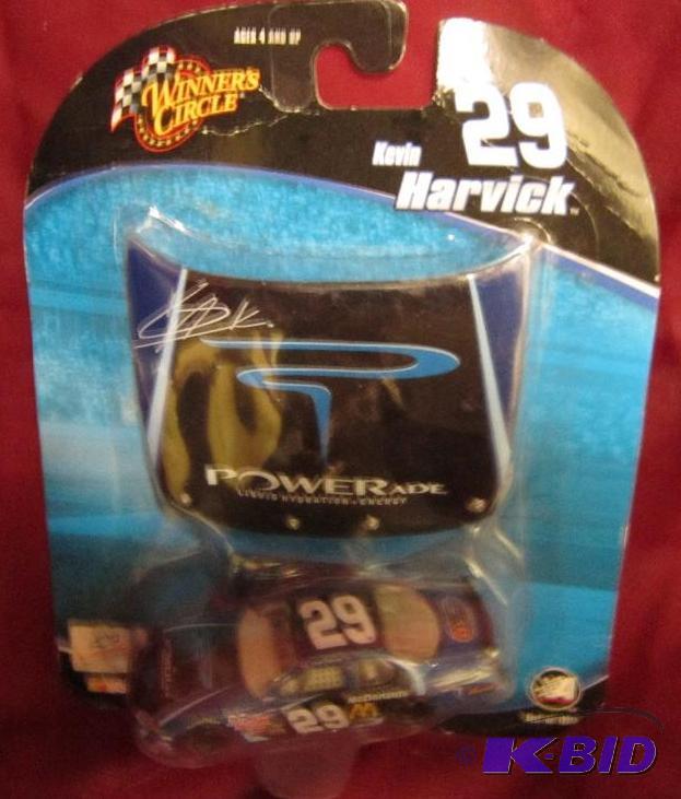 lot 76 image: NASCAR Kevin Harvick car and hood...