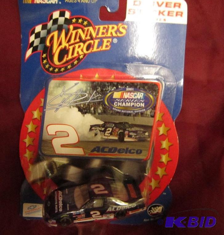 lot 77 image: NASCAR Kevin Harvick Car and Sticke...
