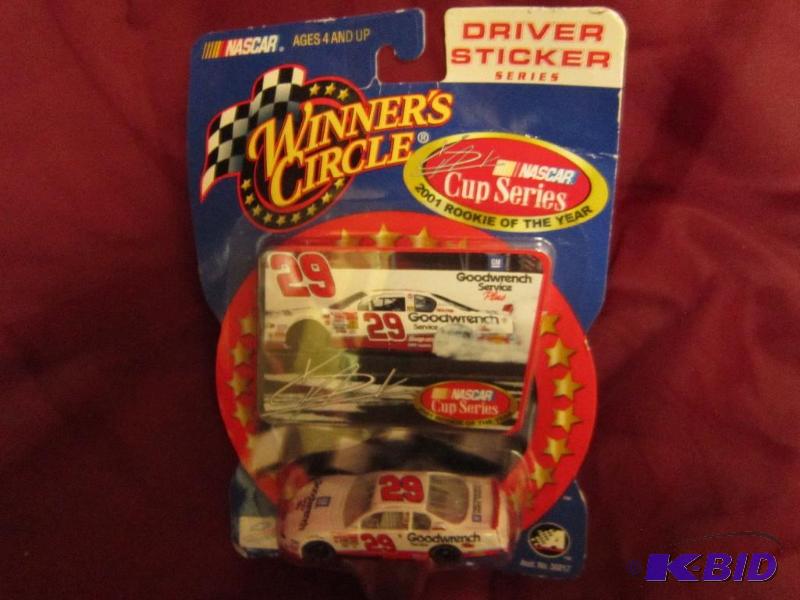 lot 80 image: NASCAR Kevin Harvick driver sticker...